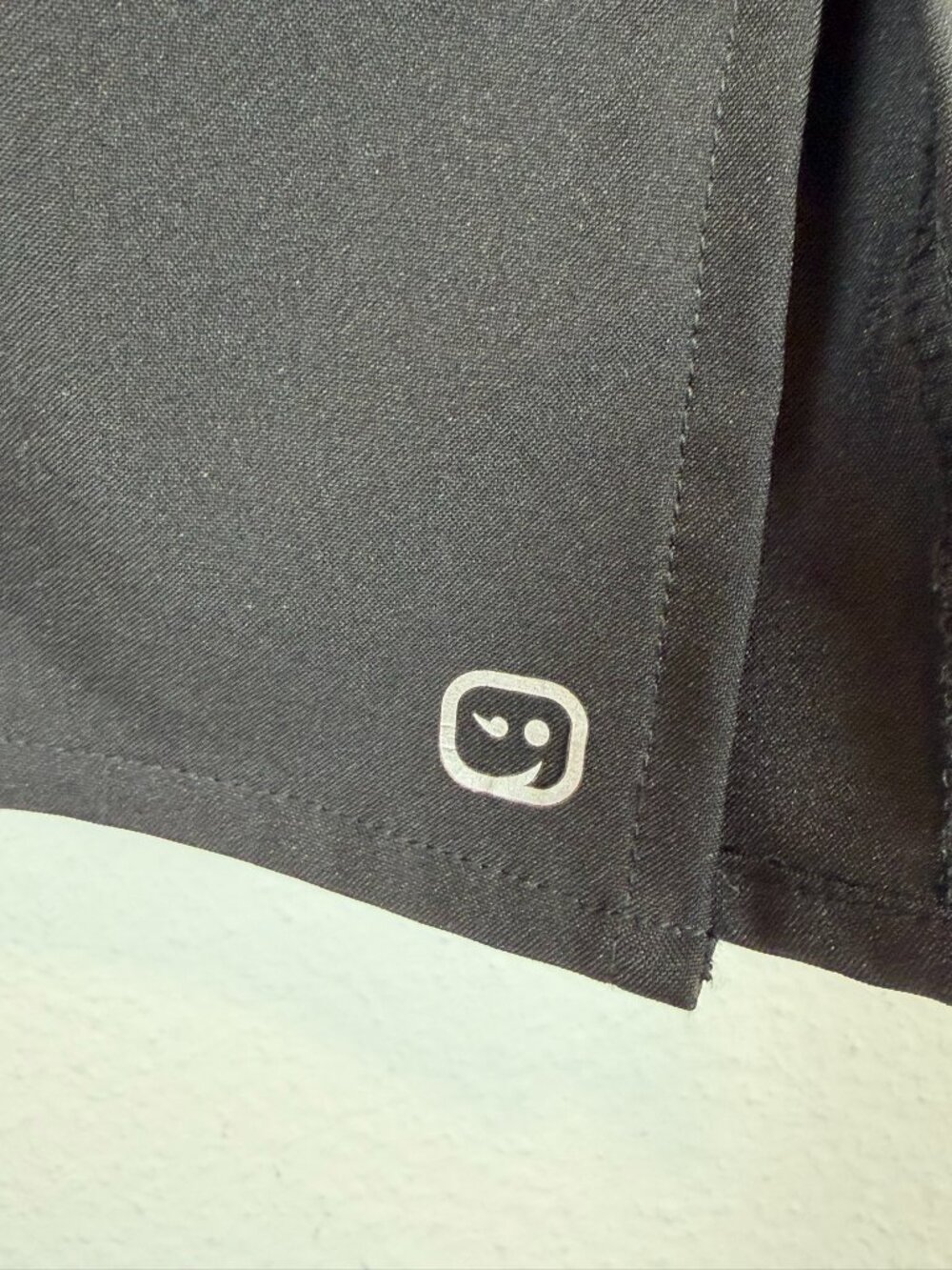 Wink W123 Snap Front Warm Up Scrub Jacket Black Size Medium - Picture 9 of 12